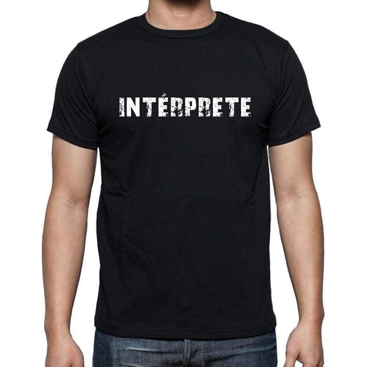 Int©Rprete Mens Short Sleeve Round Neck T-Shirt - Casual