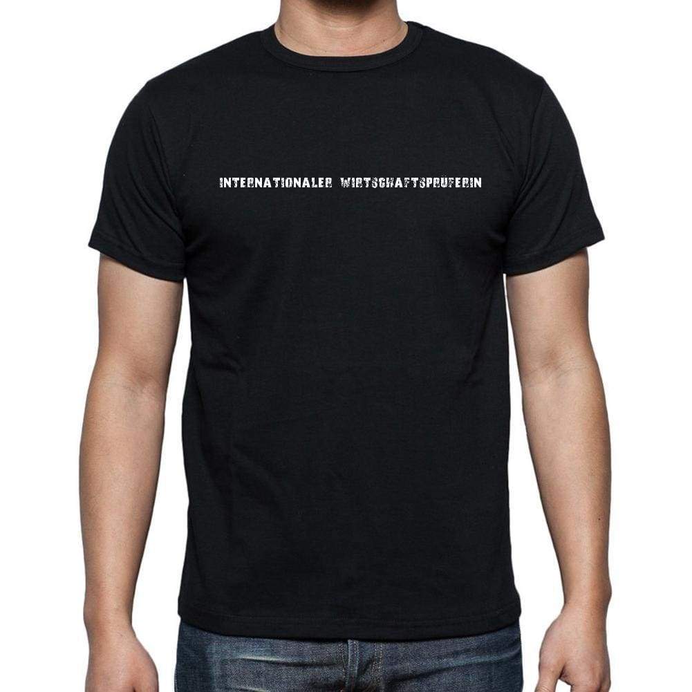 Internationaler Wirtschaftsprüferin Mens Short Sleeve Round Neck T-Shirt 00022 - Casual
