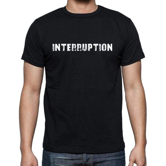 Interruption French Dictionary Mens Short Sleeve Round Neck T-Shirt 00009 - Casual