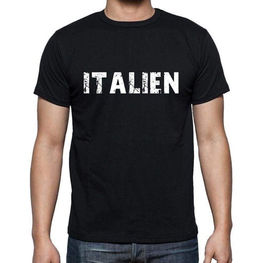 Italien French Dictionary Mens Short Sleeve Round Neck T-Shirt 00009 - Casual