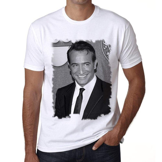 Jean Dujardin Mens T Shirt White Birthday Gift 00515 - White / Xs - Casual