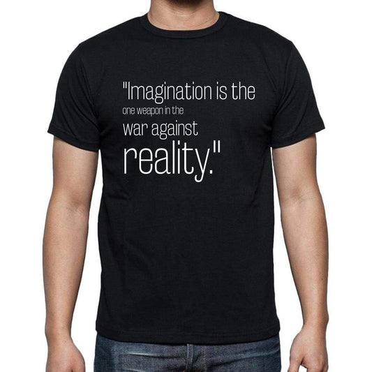 Jules De Gaultier Quote T Shirts Imagination Is The O T Shirts Men Black - Casual