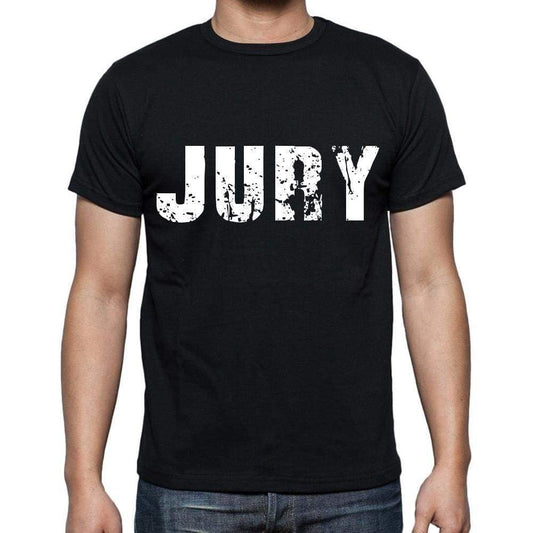 Jury Mens Short Sleeve Round Neck T-Shirt Black T-Shirt En
