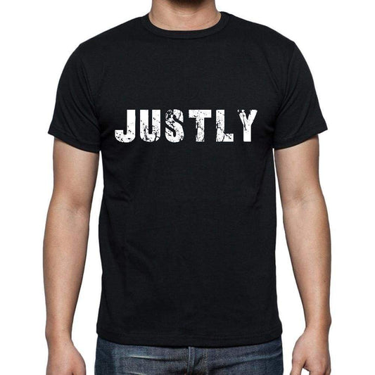 Justly Mens Short Sleeve Round Neck T-Shirt 00004 - Casual