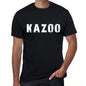 Kazoo Mens Retro T Shirt Black Birthday Gift 00553 - Black / Xs - Casual