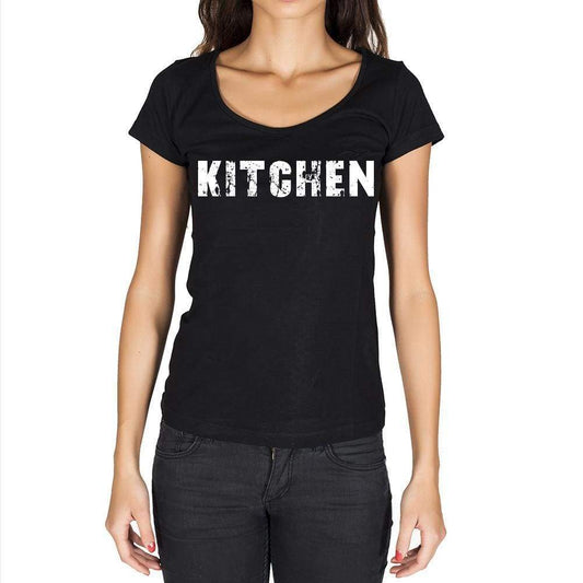Kitchen Womens Short Sleeve Round Neck T-Shirt - Casual
