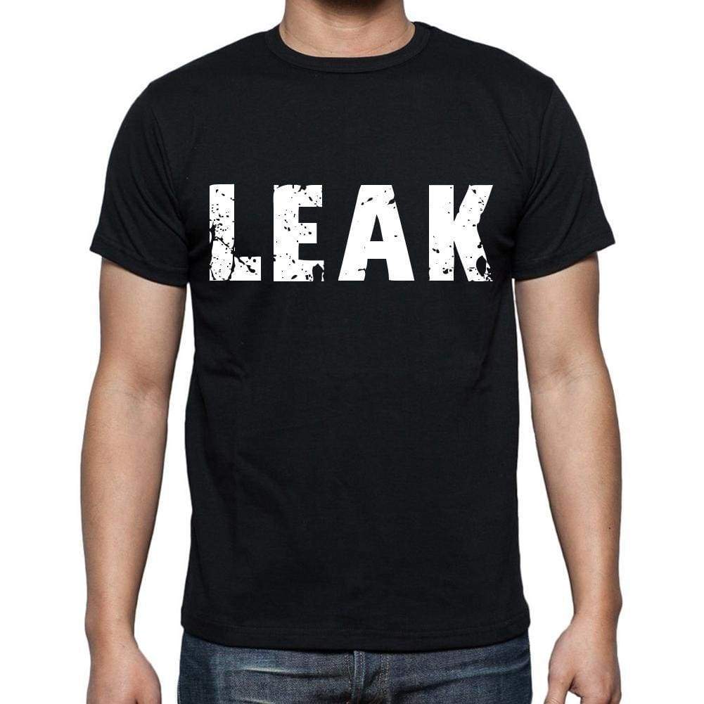 Leak Mens Short Sleeve Round Neck T-Shirt 00016 - Casual
