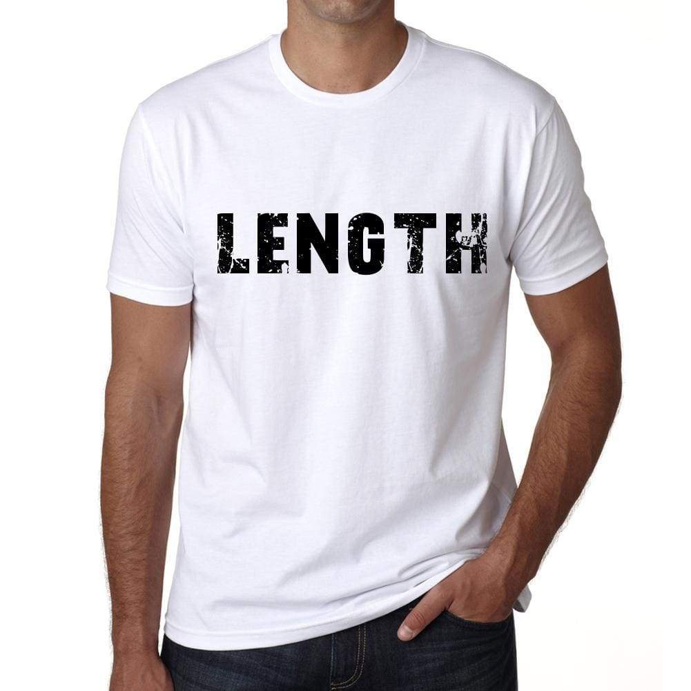 Length Mens T Shirt White Birthday Gift 00552 - White / Xs - Casual