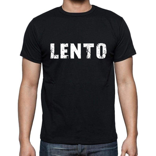 Lento Mens Short Sleeve Round Neck T-Shirt - Casual