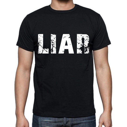 Liar Mens Short Sleeve Round Neck T-Shirt 00016 - Casual