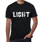 Licht Mens Retro T Shirt Black Birthday Gift 00553 - Black / Xs - Casual