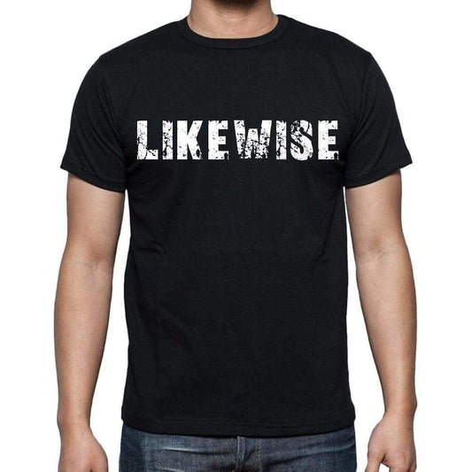 Likewise Mens Short Sleeve Round Neck T-Shirt - Casual
