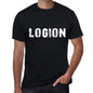 Logion Mens Vintage T Shirt Black Birthday Gift 00554 - Black / Xs - Casual