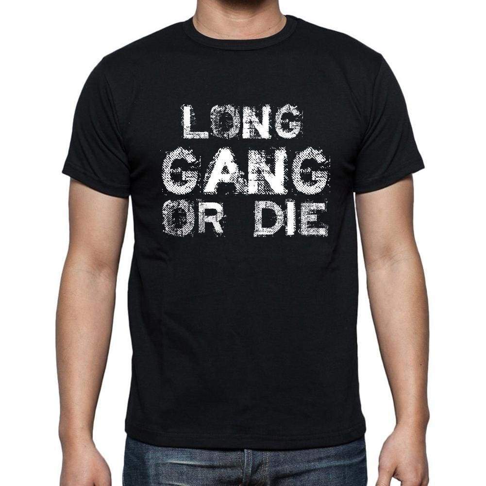 Long Family Gang Tshirt Mens Tshirt Black Tshirt Gift T-Shirt 00033 - Black / S - Casual