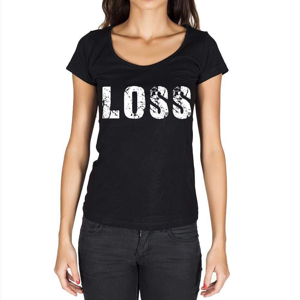 Loss Womens Short Sleeve Round Neck T-Shirt - Casual