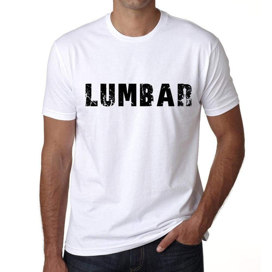 Lumbar Mens T Shirt White Birthday Gift 00552 - White / Xs - Casual