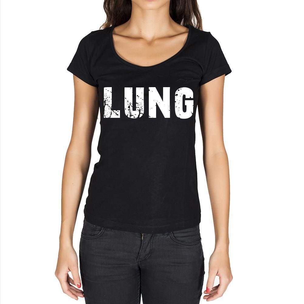 Lung Womens Short Sleeve Round Neck T-Shirt - Casual