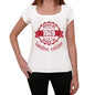 Made In 1969 Limited Edition Womens T-Shirt White Birthday Gift 00425 - White / Xs - Casual