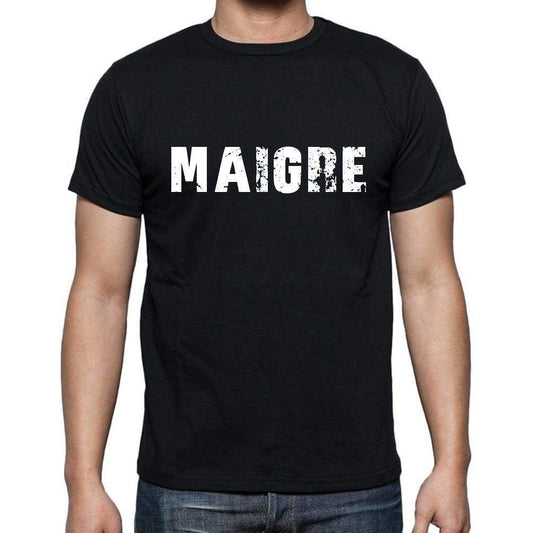Maigre French Dictionary Mens Short Sleeve Round Neck T-Shirt 00009 - Casual