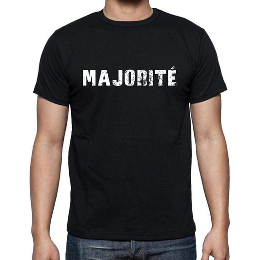 Majorité French Dictionary Mens Short Sleeve Round Neck T-Shirt 00009 - Casual