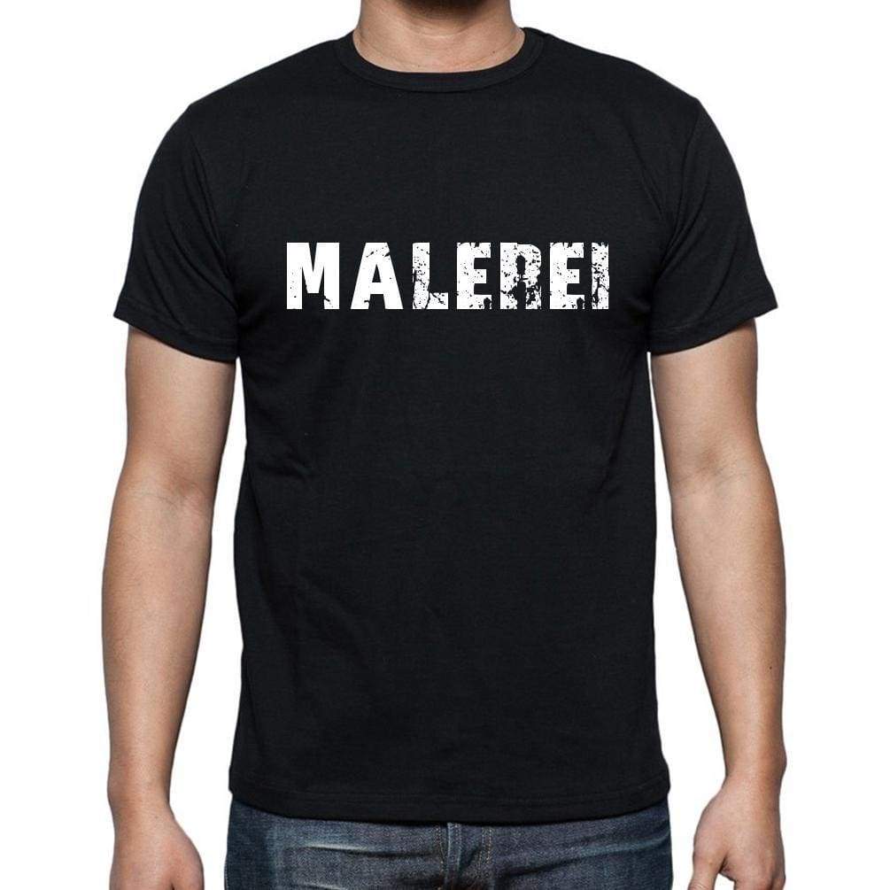 Malerei Mens Short Sleeve Round Neck T-Shirt - Casual