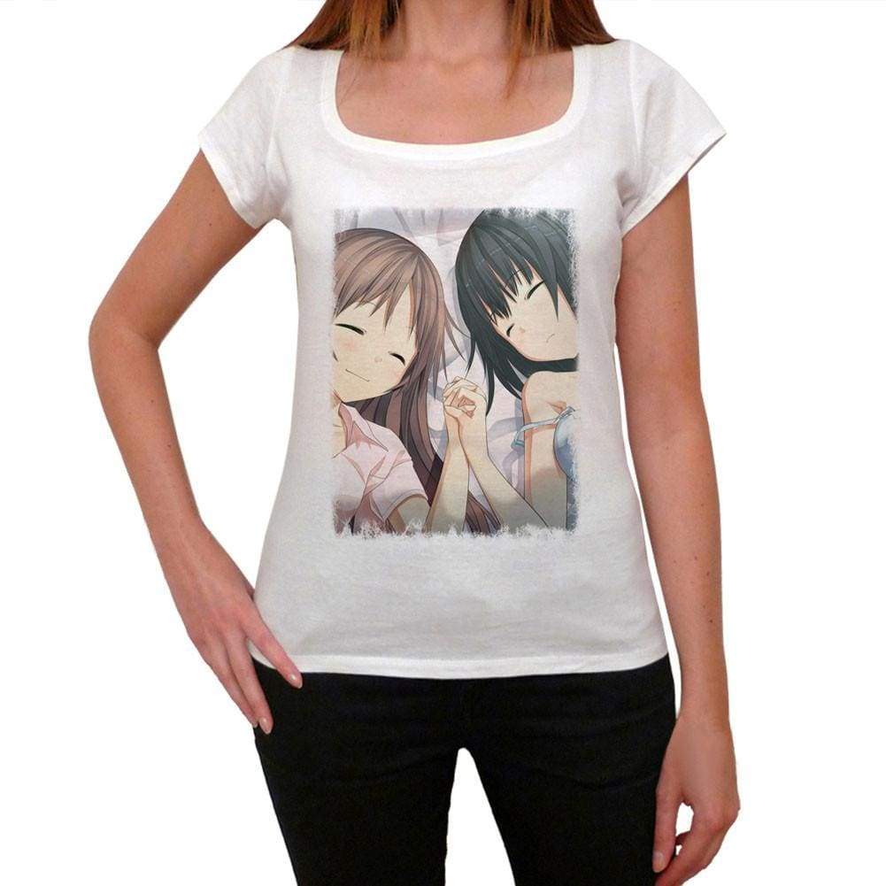 Manga Girls Sleeping T-Shirt For Women T Shirt Gift 00088 - T-Shirt