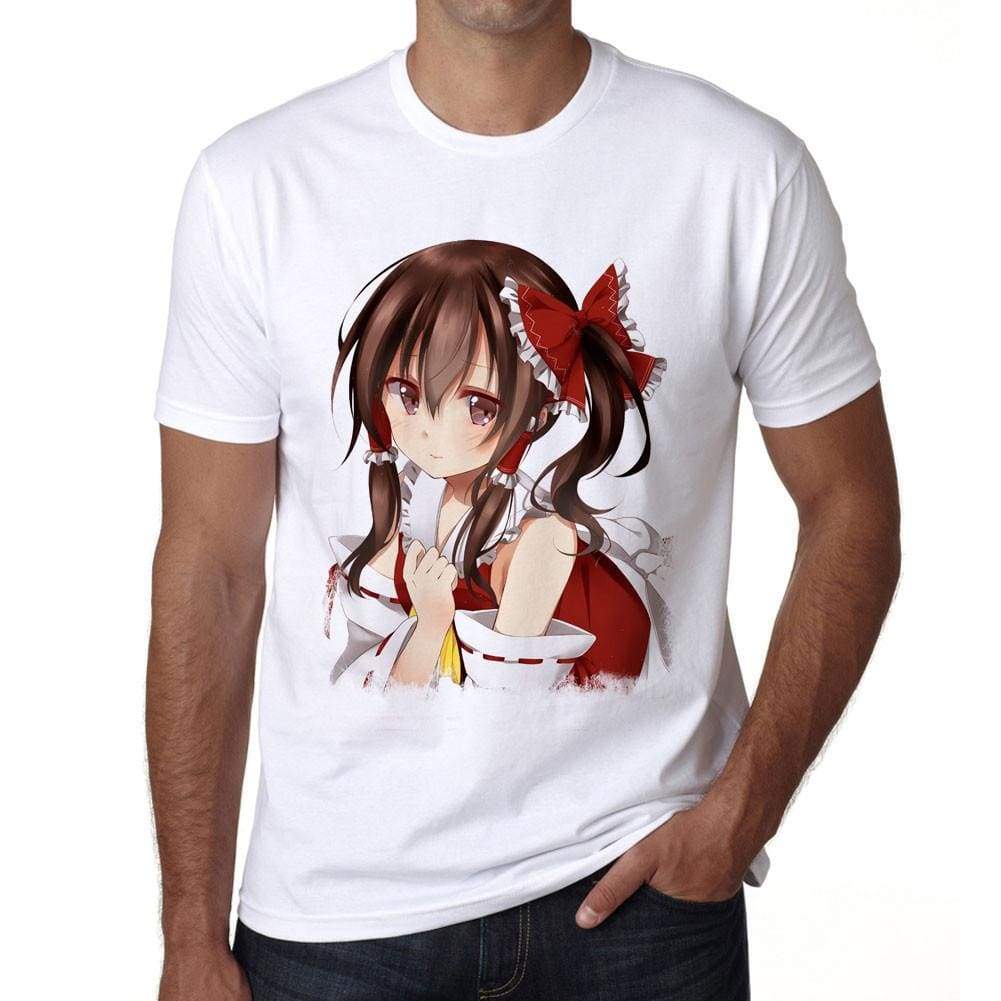 Manga Red Dress And Bow T-Shirt For Men T Shirt Gift 00089 - T-Shirt