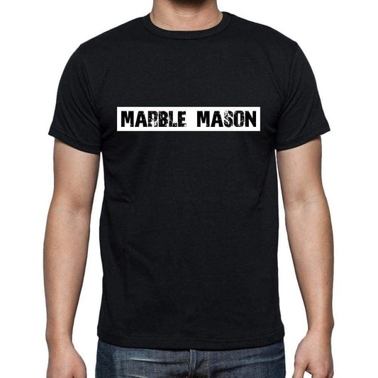 Marble Mason T Shirt Mens T-Shirt Occupation S Size Black Cotton - T-Shirt
