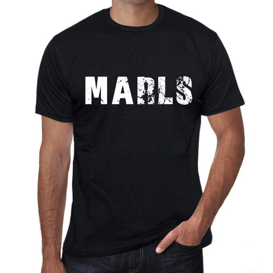 Marls Mens Retro T Shirt Black Birthday Gift 00553 - Black / Xs - Casual