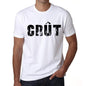 Mens Tee Shirt Vintage T Shirt Crt X-Small White 00560 - White / Xs - Casual