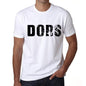 Mens Tee Shirt Vintage T Shirt Dors X-Small White 00560 - White / Xs - Casual