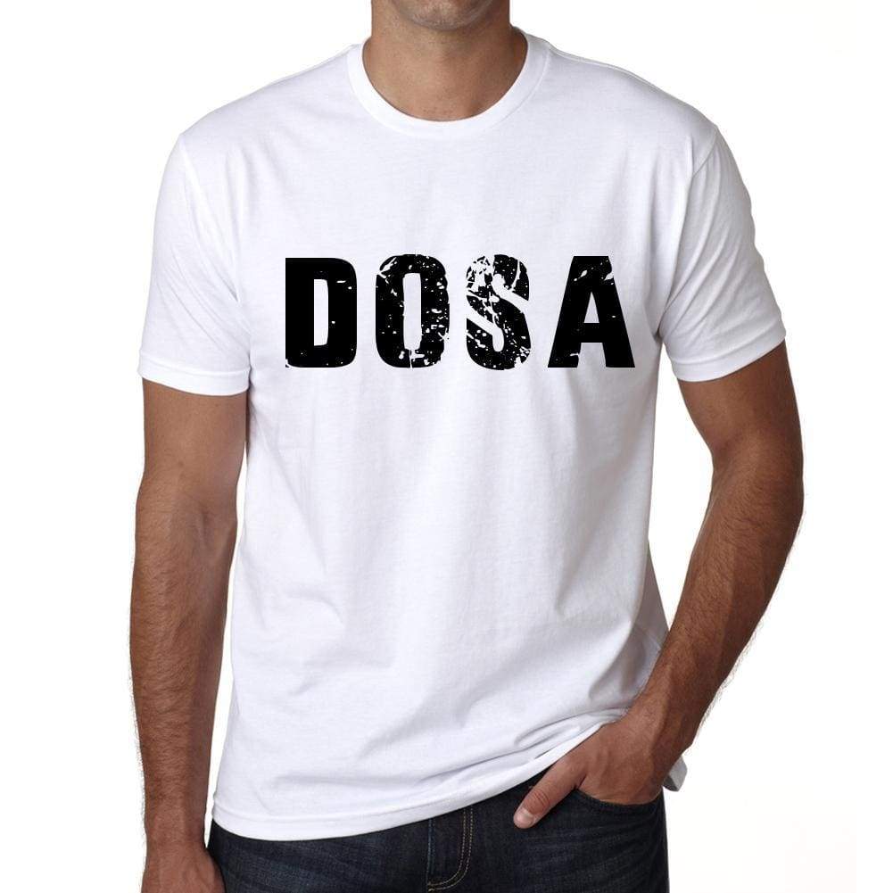 Mens Tee Shirt Vintage T Shirt Dosa X-Small White 00560 - White / Xs - Casual