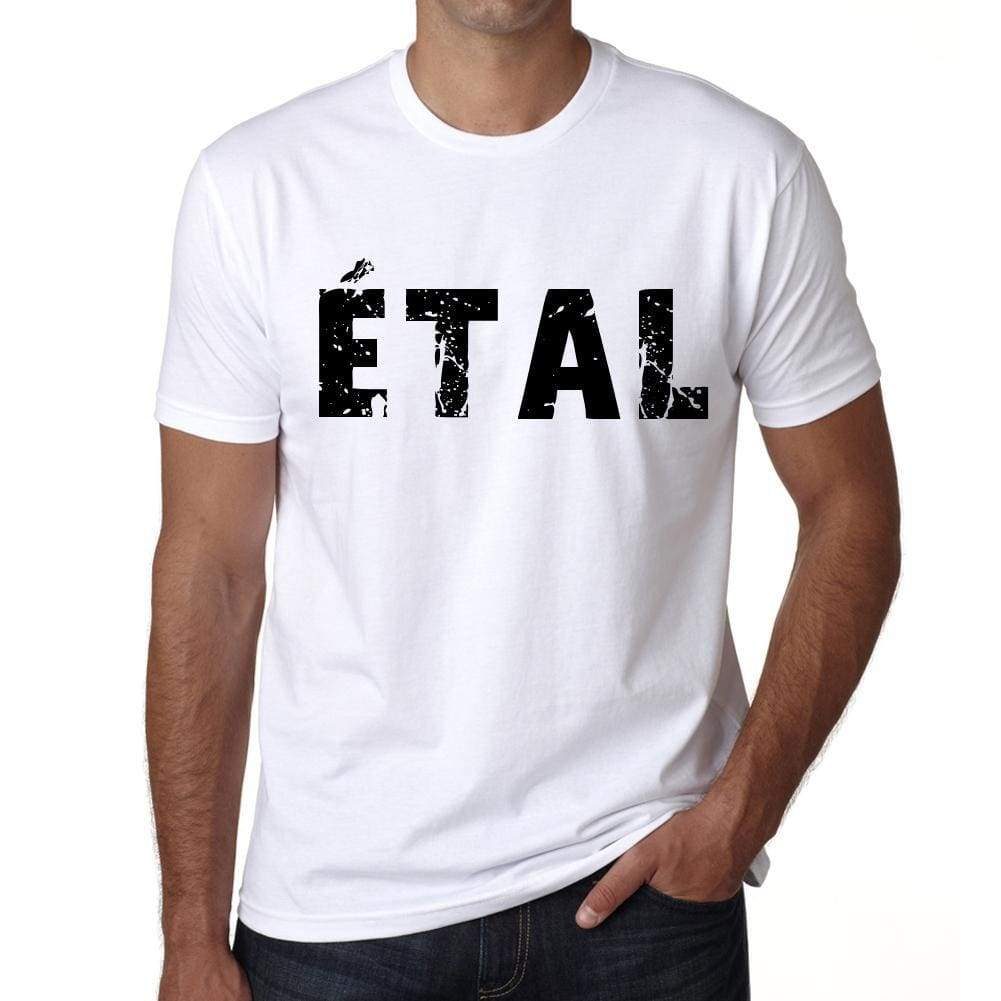 Mens Tee Shirt Vintage T Shirt Ètal X-Small White 00560 - White / Xs - Casual