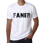 Mens Tee Shirt Vintage T Shirt Faner X-Small White 00561 - White / Xs - Casual