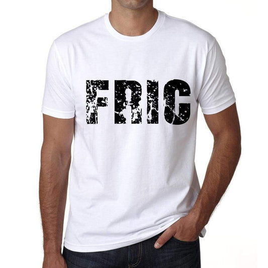 Mens Tee Shirt Vintage T Shirt Fric X-Small White 00560 - White / Xs - Casual