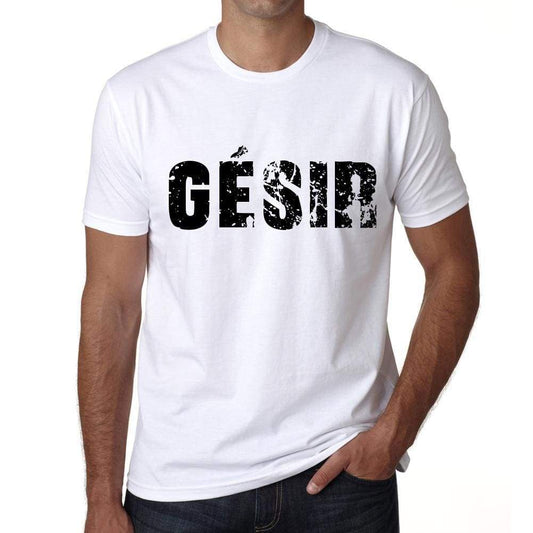 Mens Tee Shirt Vintage T Shirt Gésir X-Small White 00561 - White / Xs - Casual
