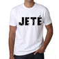 Mens Tee Shirt Vintage T Shirt Jetè X-Small White 00560 - White / Xs - Casual