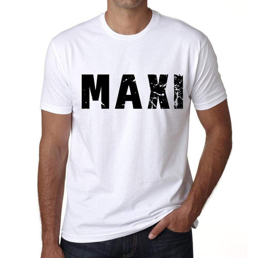 Mens Tee Shirt Vintage T Shirt Maxi X-Small White 00560 - White / Xs - Casual
