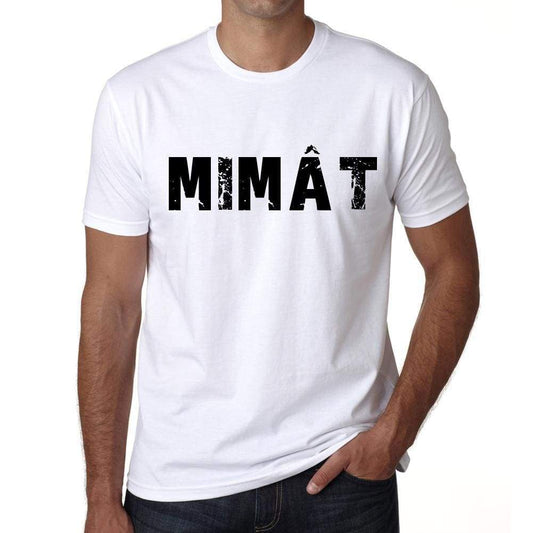 Mens Tee Shirt Vintage T Shirt Mimât X-Small White - White / Xs - Casual