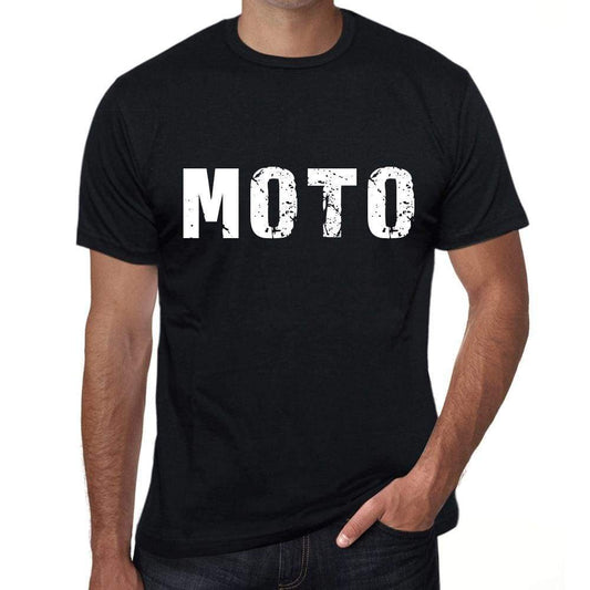 Mens Tee Shirt Vintage T Shirt Moto X-Small Black 00557 - Black / Xs - Casual