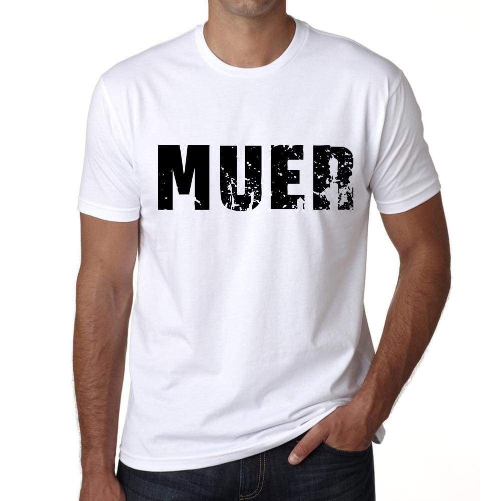 Mens Tee Shirt Vintage T Shirt Muer X-Small White 00560 - White / Xs - Casual
