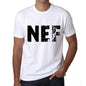 Mens Tee Shirt Vintage T Shirt Nef X-Small White 00559 - White / Xs - Casual