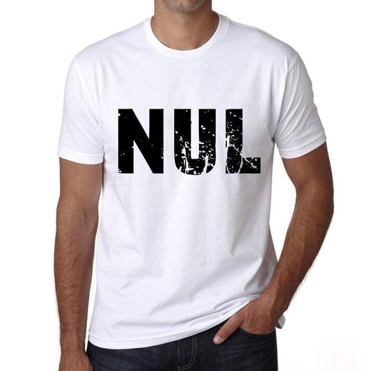 Mens Tee Shirt Vintage T Shirt Nul X-Small White 00559 - White / Xs - Casual