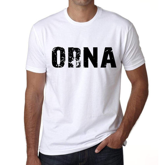 Mens Tee Shirt Vintage T Shirt Orna X-Small White 00560 - White / Xs - Casual