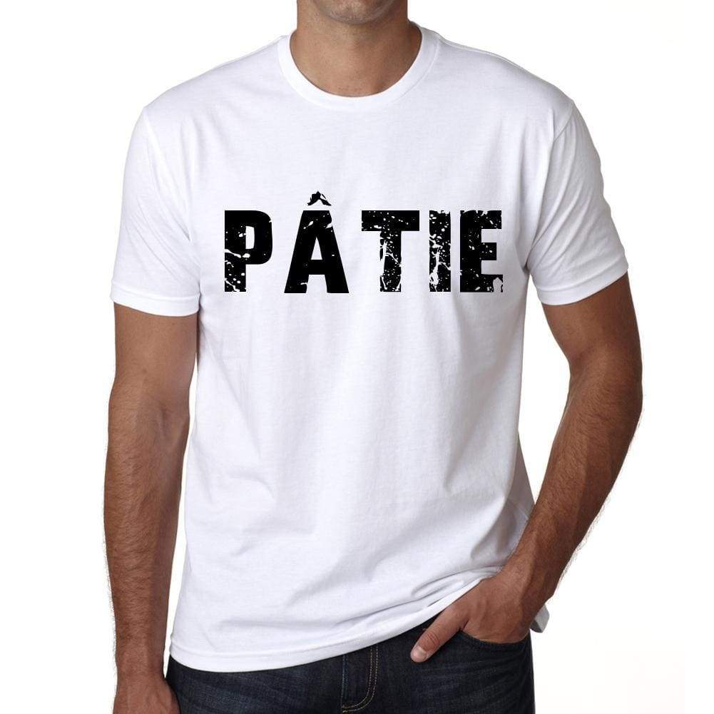 <span>Men's</span> Tee Shirt Vintage T shirt Pâtie X-Small White - ULTRABASIC