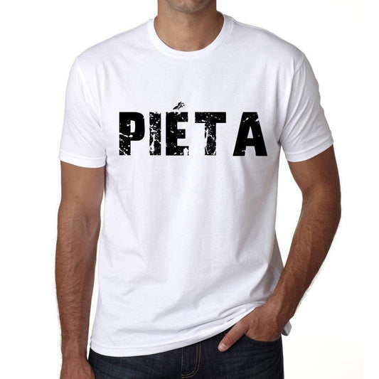 Mens Tee Shirt Vintage T Shirt Piéta X-Small White - White / Xs - Casual