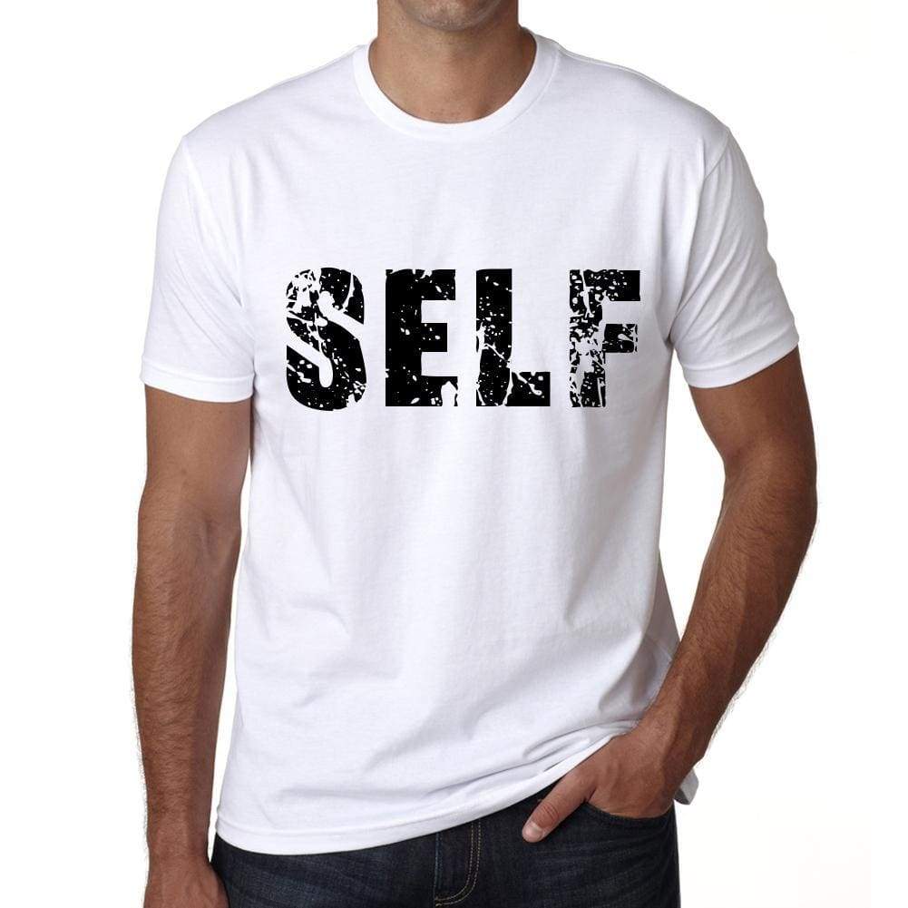 Mens Tee Shirt Vintage T Shirt Self X-Small White 00560 - White / Xs - Casual