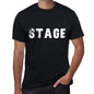 Mens Tee Shirt Vintage T Shirt Stage X-Small Black 00558 - Black / Xs - Casual
