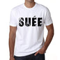 Mens Tee Shirt Vintage T Shirt Suèe X-Small White 00560 - White / Xs - Casual