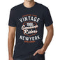 Mens Vintage Tee Shirt Graphic T Shirt Genuine Riders 1968 Navy - Navy / Xs / Cotton - T-Shirt